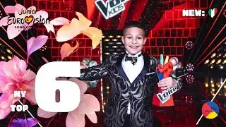 Junior Eurovision 2024: My Top 6 (NEW:🇮🇹)