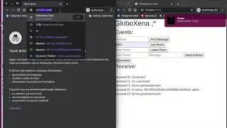 Chat created using Socket.io and Flask Framework.