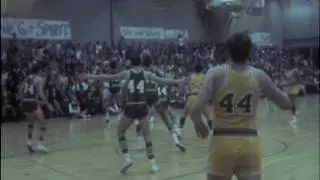 01/14/69 Northside High School basketball team plays William Fleming High School at William Fle...