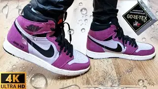 Jordan 1 High Element Gore-Tex Berry / DETAIL & ON FEET