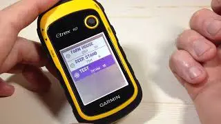 Garmin eTrex 10 | How to Delete a Waypoint