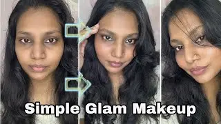 Simple Glam Makeup Look | Wedding Guest Makeup in Tamil
