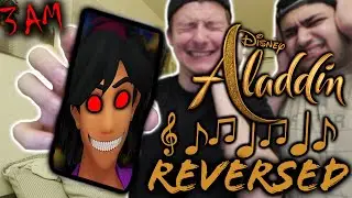 DO NOT LISTEN TO THE ALADDIN SOUNDTRACK IN REVERSE AT 3 AM!! (HIDDEN DEMONIC MESSAGES!)