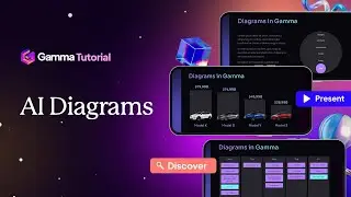 How to add diagrams to your AI presentations | Gamma Tutorial