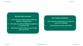 Comments