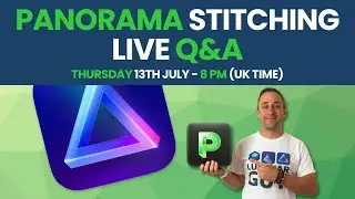 Luminar NEO: Panorama Stitching - LIVE Q&A