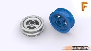 Modeling a pulley with fusion360 !! 😍😍