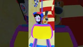Freddy vs Pomni: The ULTIMATE 360° Coaster! 🤡🐻