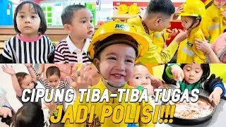 NYOBAIN JADI POLISI SEHARI!! CIPUNG MALAH NANGIS PAS NANGKEP MALING!! NCUS RINI NGAKAK!!!