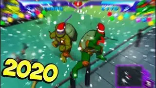 ПРОХОЖДЕНИЕ В НОВЫЙ 2020 ГОД ЧЕРЕПАШЕК НИНДЗЯ 2003 С ДРУГОМ [2 Игрока]