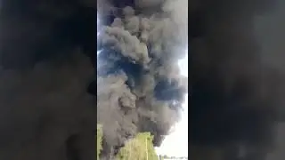 Ужасный пожар в Набережных Челнах жесть !!!