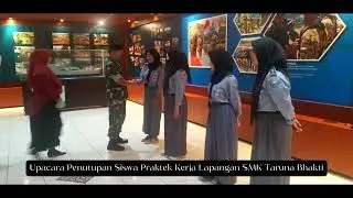 Upacara Penutupan Praktek Kerja Lapangan Siswa SMK Taruna Bhakti