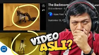 THIS IS A VIRAL BACKROOMS VIDEO!!!! Backrooms Reaction [INDO] ~Real Backroom?!!