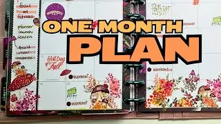 How to PLAN your month | September PLAN with me | Happy Planner