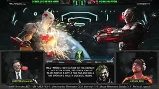 INJUSTICE 2 | RAPTOR VS. FOREVER KING | TOURNAMENT WOTG