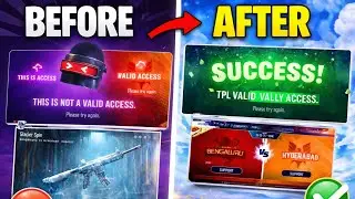 This Is Not A Valid Access Error Fix 😳 | BGMI Event Solution 4.3 Update Gliacer 