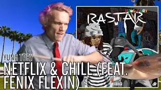 Yung Tory - Netflix & Chill (feat. Fenix Flexin) | Office Drummer at Venice Beach