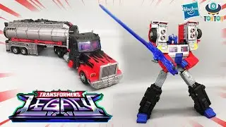 Transformer LEGACY Leader Class Optimus Prime  Toy review