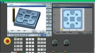 #4 SinuTrain for Sınumerık Cnc Milling Machine  