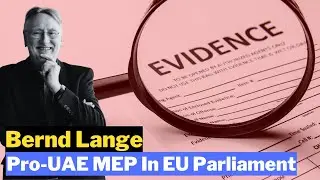 Bernd Lange: Pro-UAE MEP In EU Parliament #BerndLange #UAE #EUParliament