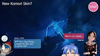 osu! WeebSkin Highlight #1 - KomokaS!!