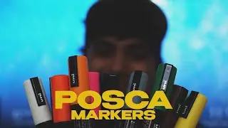 My first drawing with POSCA Markers