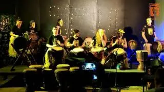 Tasaba. Grupa zaawansowana. Karnawałowe djembe session 2020.