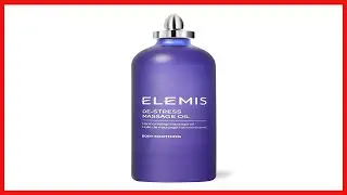 ELEMIS De-Stress Massage Oil | Harmonizing Oil Deeply Nourishes, Relaxes, and Calms the Body