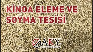 Kinoa Eleme ve Soyma Tesisi - AKY Technology