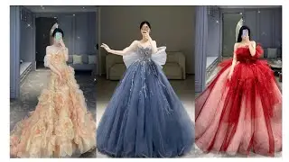 KOREAN DRESS INSPIRATION || KOREAN WEDDING DRESS || KOREAN BALLGOWN
