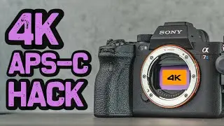 SONY A7S III APS-C CROP MODE HACK! (CLEAR IMAGE ZOOM)