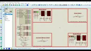 Traffic light controller by PIC16F877A