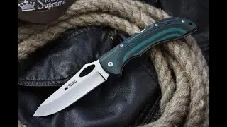 Kizlyar Supreme Dream, elegant folding knife with gentleman lock-back