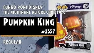 Funko Pop Pumpkin King - 1357 - The Nightmare Before Christmas // Just One Pop Showcase