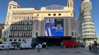 ADIDAS VUELVE A ELEGIR LAS PANTALLAS DE CALLAO PARA LANZAR 3 NUEVOS MODELOS DE LAS ADIDAS SL 72