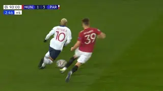 Neymar Toying with Manchester United Players | HD 1080i ~ English Commentary