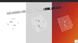 3D Rotating Cube with Auto-Rotation and Mouse Movement | Tech Talker 360 |  