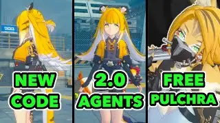 [ZZZNews] NEW REDEMPTION CODE! JU FUFU AND YI XUAN NEW AGENTS! FREE PULCHRA!  - Zenless Zone Zero