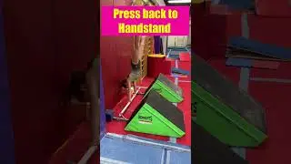 🤸‍♀️Cast to Handstand Drill🤸‍♀️