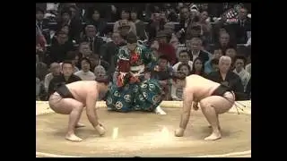 Sumo Haru Basho (Osaka) 2012 year, 13-15 days