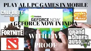 GEFORCE NOW IN INDIA FREE TRICK NO ERROR PLAY ALL GAMES FREE WITH PROFF PLAY PC GAMES IN MOBILE FREE