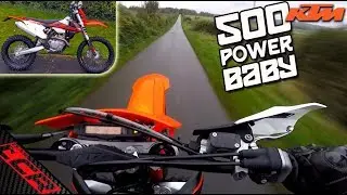 KTM 500 EXC-F 2018 First Ride | Power is the key!