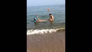 Креветочный улов. Черное море.