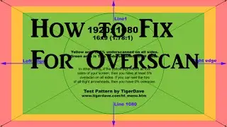 How to Fix Overscan on your TV