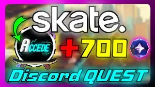 NEW! SKATE. Discord Quest!!! FREE AVATAR DECORATION + 700 Discord ORBS!!! | Skate 4