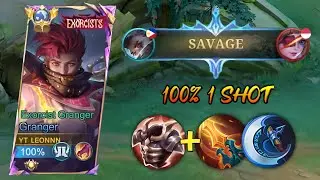26 KILLS + 2x MANIAC + SAVAGE!! TRY THIS GRANGER BEST 1 SHOT BUILD FOR SOLO RANKED 2024 🔥