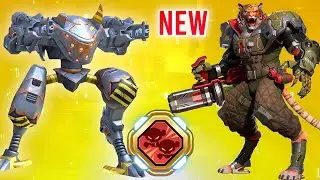 New Pilot Chimera - Tengu with Chain Gun 8 - Mech Arena