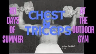 Try This Killer Chest Workout! - 101 Days of Summer Workouts at The Outdoor Gym! #chestworkout