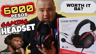 HYPERX CLOUD ALPHA GAMING HEADSET | REVIEW AND UNBOXING | TECH VLOG (TAGALOG)