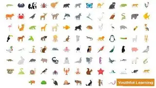 100 Animals And Birds Animated Icons  Free Download After Effects Template